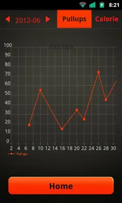 Pull Ups android App screenshot 0